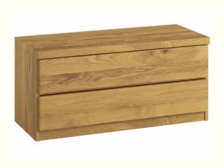 Тумба из дуба с выдвижными ящиками