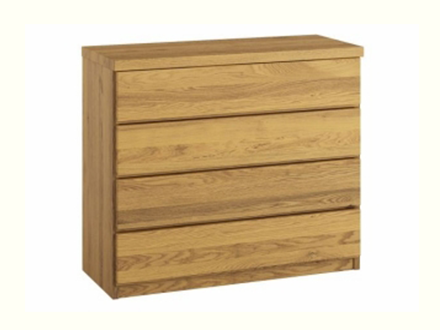 Комод из дуба на 4 выдвижных ящика