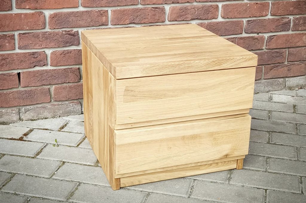 тумба прикроватная из массива дуба